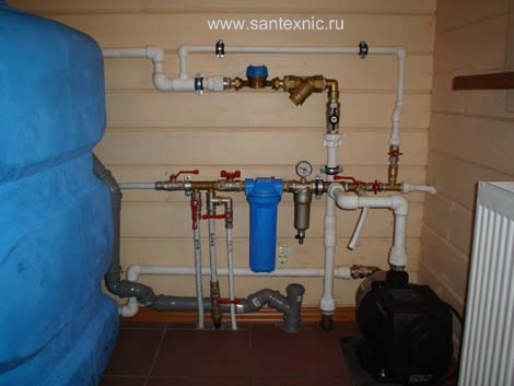Водоснабжение в частном доме: схема подачи воды, монтаж систем водоснабжения